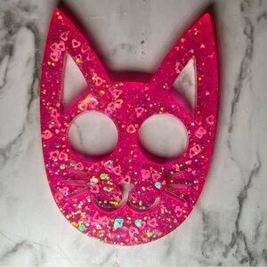 Cat keychain Self defense (Sweethearts) - New